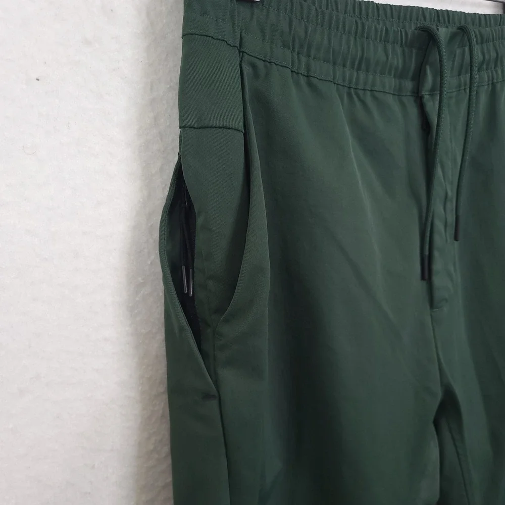 Nike Sportswear Tech Woven Pants Green Small Gorpcore Casual Tapered AR3221 073